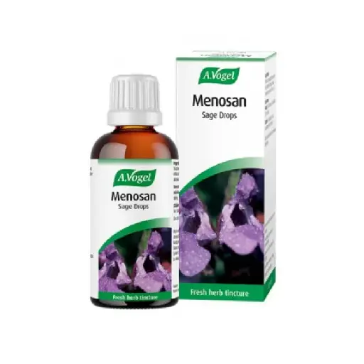 A.Vogel Menosan Sage Drops 50ml - Extracts of Organically Grown Fresh Sage